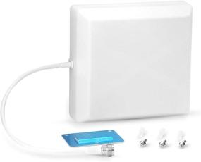 img 4 attached to 📶 Enhance Cell Phone Signal Strength at Home with Indoor Wall Mount Panel Antenna Boosters (698-4000Mhz)