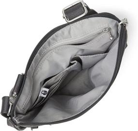 img 3 attached to 🔒 Secure your valuables with Baggallini Anti-Theft Harbor Crossbody Charcoal Women's Handbags & Wallets