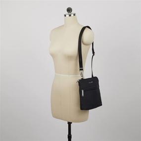 img 2 attached to 🔒 Secure your valuables with Baggallini Anti-Theft Harbor Crossbody Charcoal Women's Handbags & Wallets