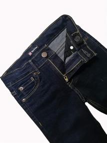 img 2 attached to High-Quality Little Boys' Adjustable Straight Fit Jeans for a Perfect Fit