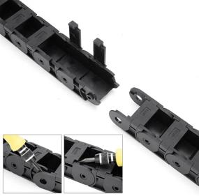 img 2 attached to Uxcell Plastic Closed Carrier Length Exterior Accessories in Towing Products & Winches