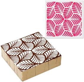 img 2 attached to Mandala Floor Painting Stencils Set(12X12 Inch) Reusable Stencils Laser Cut Painting Template For Wall Tile Wood Furniture Fabric