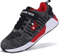 breathable lightweight running sneakers for casual girls - shoes logo