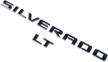 tailgate letters emblem silverado 2019 2022 exterior accessories logo