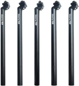 img 2 attached to GANOPPER 450mm Long Seatpost: Alloy Aluminium Micro Adjustable Head for MTB and Road Bicycles – 6