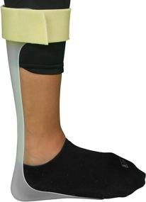 img 4 attached to 👣 Medium Left AFO Foot Splint: Effective Ankle Foot Orthosis Support for Drop Foot