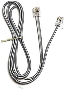 img 2 attached to Telephone Cords Silver Satin Conductor Office Electronics
