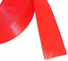 img 1 attached to 🎀 SWTOOL 1" Single Face Satin Ribbon - 50 Yards Roll - Perfect for Wedding Details, Sewing Projects, Gift Wrapping & More - Red