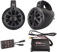 🔊 noam nutv4 - premium marine bluetooth atv/golf cart/utv speakers stereo system: unmatched performance and versatility logo