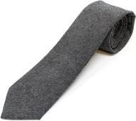 cotton skinny necktie for men – chambray, 👔 perfect men's accessories for ties, cummerbunds & pocket squares logo