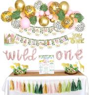 birthday decorations floral monthly banner logo