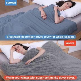 img 2 attached to ACOMOPACK Weighted Blanket Adults Cooling