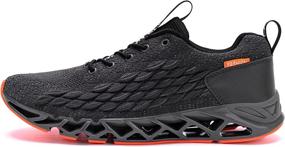 img 2 attached to 👟 LARNMERN PLUS Blade Men's Walking Shoes: Lightweight, Breathable, Fashionable Sneakers for Tennis and Athletics