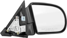 img 4 attached to 🚙 98-04 Chevy S10, GMC Sonoma Текстурированное зеркало - Partslink # GM1321188, Надежное правое пассажирское зеркало