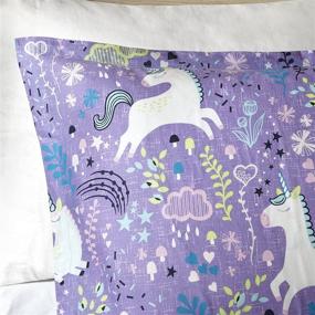 img 1 attached to 🌈 Vibrant Purple Urban Habitat Kids Lola Comforter Set - Stylish and Cozy Bedding for Kids' Rooms!