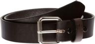 👖 beltiscool 34mm snap on full grain leather belt - standard plain style logo