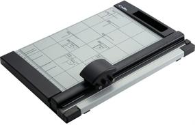 img 4 attached to CARL 12 inch DC-200N Premium Rotary Paper Trimmer: Efficient Metal Base, Cuts 15 Sheets with Ease!