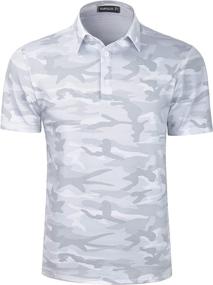 img 4 attached to Stay Stylish and Blend In with TAPULCO Camouflage Performance Lightweight Casual Men's Clothing