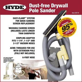 img 2 attached to Hyde 09170 Drywall Vacuum Sander