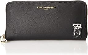 img 4 attached to Karl Lagerfeld Paris Womens Around Women's Handbags & Wallets