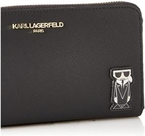 img 2 attached to Karl Lagerfeld Paris Womens Around Women's Handbags & Wallets