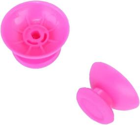 img 2 attached to 🎮 5 Pairs of Pink Replacement Analog Stick Joystick Thumbsticks Thumb Grips Buttons for Playstation DualShock 4 PS4 Controller Gamepad