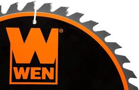 img 3 attached to WEN BL1040: Premium 10-Inch Carbide-Tipped Saw Blade for Miter Saws & Table Saws - A Must-Have for Professional Woodworking