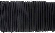 🧶 black elastic cording - gourd, 4mmx35 ft long logo