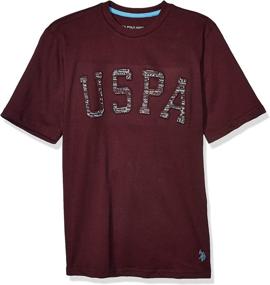 img 3 attached to U S Polo Assn Graphic Burgundy