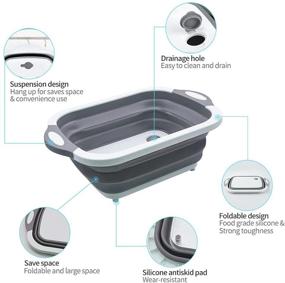 img 3 attached to Складной многофункциональный дуршлаг для резки силикона