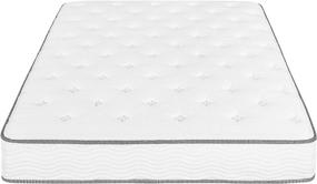 img 3 attached to Olee Sleep Full Size Milky Way Hybrid Spring Mattress, 10 inches, White