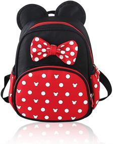 img 4 attached to 🎒 Waterproof Minnie Backpacks: Premium Daypack Rucksack for Optimal Protection