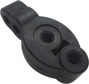 img 2 attached to Universal Exhaust Muffler Hanger Bushing - 4 Holes, 12mm Hole Size - Mitsubishi Lancer EVO 7 8 9 Colt Ralliart Ver. R - Black