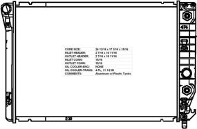 img 1 attached to Улучшите систему охлаждения вашего автомобиля с радиатором GM Genuine Parts 20889.