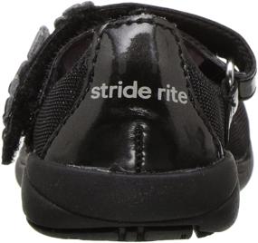 img 3 attached to Unisex Layla Mary Jane Flat by Stride Rite