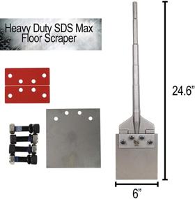 img 1 attached to 🛠️ Efficient Kelbert SDS Max Floor Scraper Tool for Optimal Results