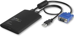 img 4 attached to 💻 Enhance Server Room Management with StarTech.com USB Crash Cart Adapter: File Transfer, Video, and Portable Laptop to KVM Console Solution (NOTECONS02)