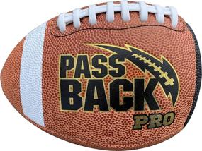 img 4 attached to 🏈 Advanced Composite Passback Football, Designed for High School Training, Ages 14+