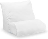 🛋️ contour products flip pillow case - standard size (20 inch width), white: find ultimate comfort and convenience! логотип