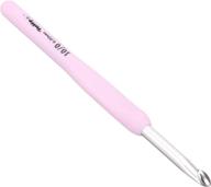 🌷 тюльпан ter-12 etimo ручка с подушкой для крючка крючком 10/0 (6,00 мм) - эргономичный и универсальный инструмент для вязания крючком. логотип