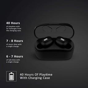 img 1 attached to 8Audio Wireless Earbuds: True Wireless Earphones with HD Voice & Bilateral Call – Bluetooth Headphone with Charge Box