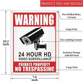 img 1 attached to 🚧 Botocar Reflective Trespassing Surveillance Anti-Scratch Occupational Health & Safety Products