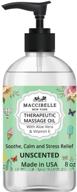 maccibelle unscented natural therapeutic soothing logo