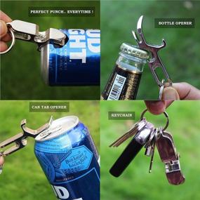 img 2 attached to 🍺 Robust Metal Beer Shotgun Keychain Bottle Opener - Beer Bong Shotgunning Tool with Enhanced Durability - Perfect for Parties, Party Favors, Gifting, and Bar Accessories