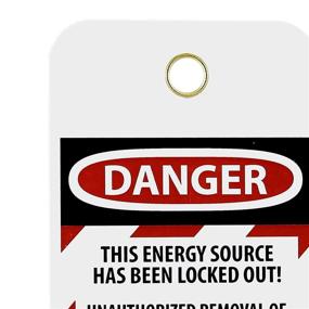 img 1 attached to NMC Lockout Tag LOTAG36 - Enhanced Safety Measures, DANGER