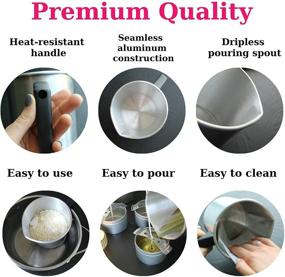 img 2 attached to 🕯️ Efficient CozYours Candle Making Pouring Pot 2 lb & Trivet Mat (1/1 Pack) - Optimal Features for Candle Crafting