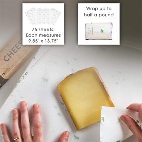 img 2 attached to 🧀 Formaticum Zero Cheese Storage Paper - Eco-Friendly, Compostable, Biodegradable, and Plastic-Free Paper for Fresh Cheese and Charcuterie - 9 x 13 Inches, 15 Sheets (1 Box)