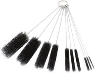 dxg cleaning brushes: 10-piece nylon tube brush set for straws, glasses, keyboards, and jewelry cleaning - 8.2 inch pipe cleaner set logo