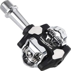 img 4 attached to 🚵 Venzo Repacked MTB Mountain Bike Forged 6066 Aluminum Sealed Clipless Pedals 9/16" - Shimano SPD Type Cleats Compatible, Easy Clip in with SM-SH51 MTB Shoes