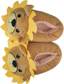 img 2 attached to 🦖 Dino-Sized Comfort for Girls: Memory Boys' Bedroom Slippers